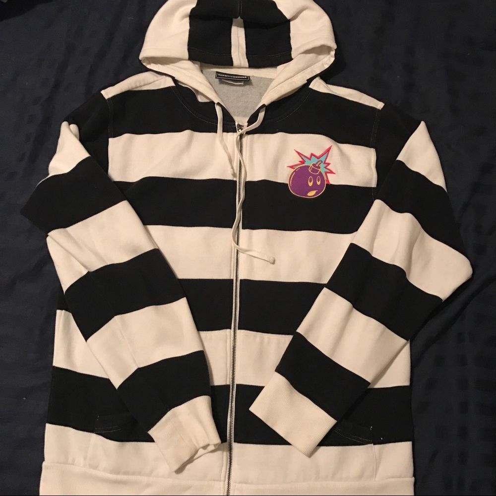 Men's The Hundreds zip up hoodie